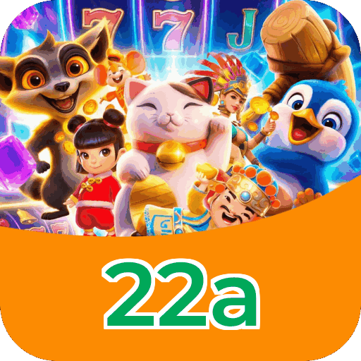 Interface do aplicativo 22a mostrando jogos disponíveis no iOS e Android